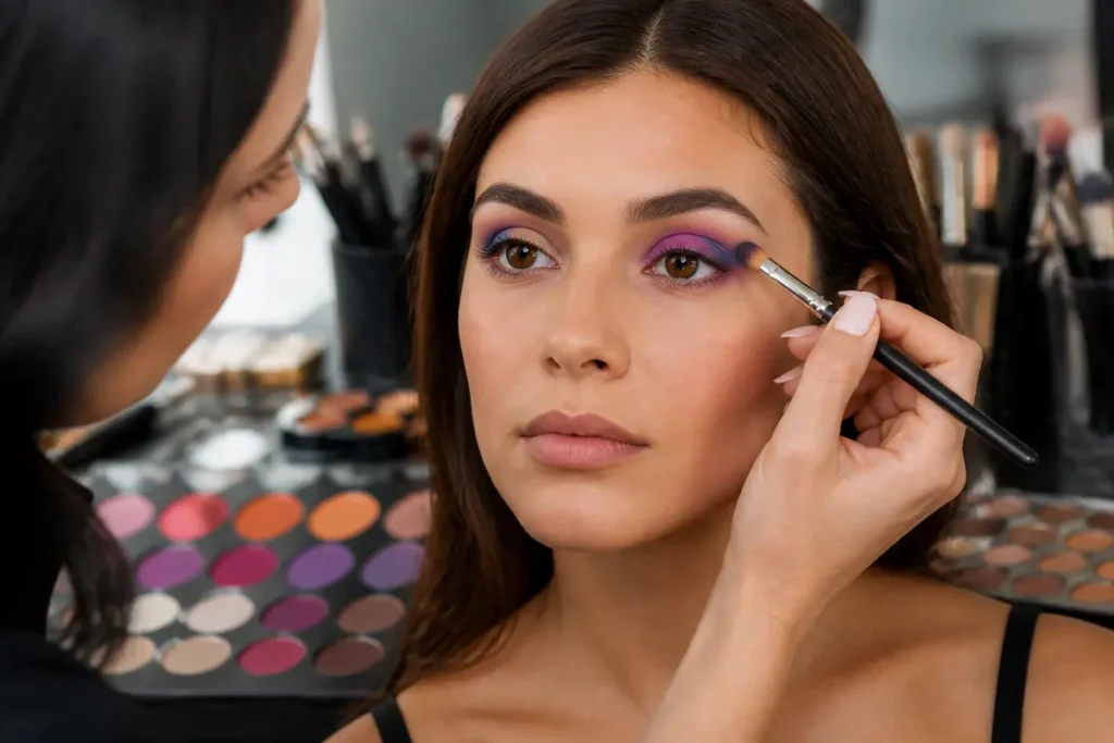 Quelle couleur de fard à paupière choisir pour des yeux marron ?
